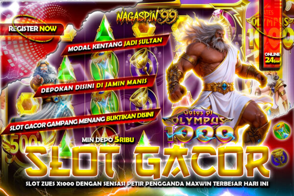 Slot Zues x1000 dengan Sensasi Petir Pengganda Maxwin Terbesar Hari Ini